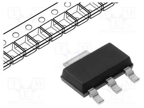 80V Transistor: PNP bipolar 1,5W SOT223-4,TO261-4 1,5A