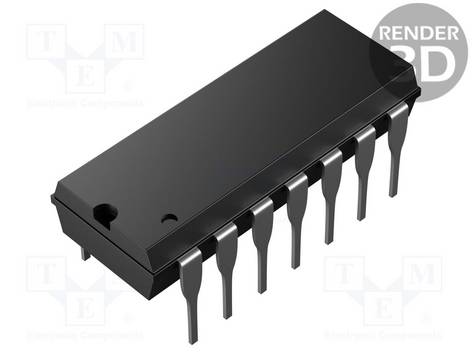 SN74LS08N DIP-14 LOGIK IC QUAD 2-INPUT POSITIVE AND GATE THT Texas Instruments