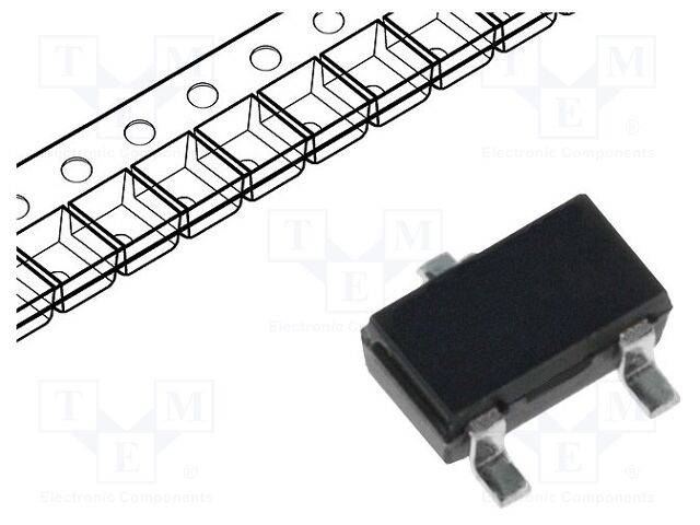 SC59 Igt: 10mA 0,15W Transistor: N-JFET unipolar 6,5mA-0