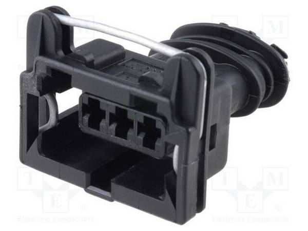 JPT Steckverbinder: automotive schwarz weiblich PIN: 3 Stecker