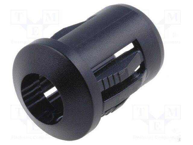 5mm Kunststoff Fassung für LEDs konvex-0