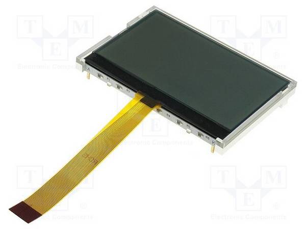 Display: LCD 128x64 grafisch 80x54x9,5mm COG,FSTN Positive