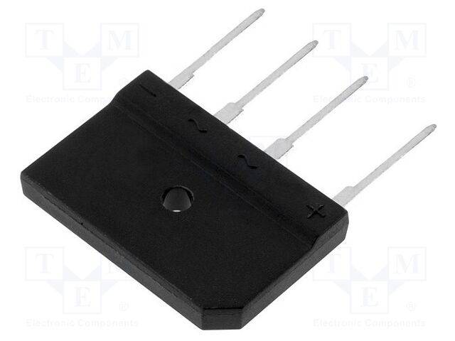 If: 25A Brückengleichrichter: einphasig Urmax: 600V Ifsm: 350A-0
