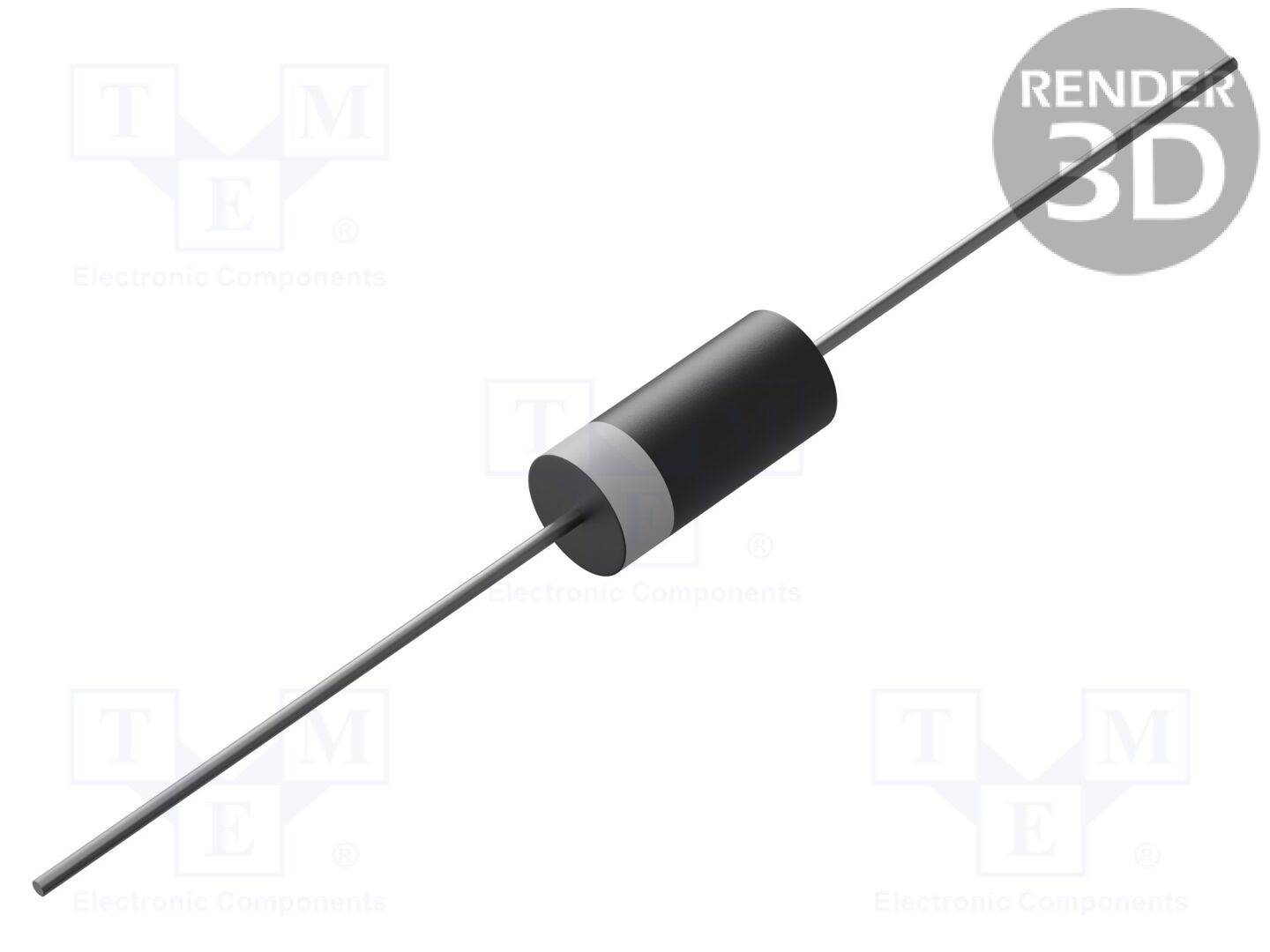 400W 16,5A 18V ±5% Unidirektional Ammo Pack Diode: TVS DO15-0