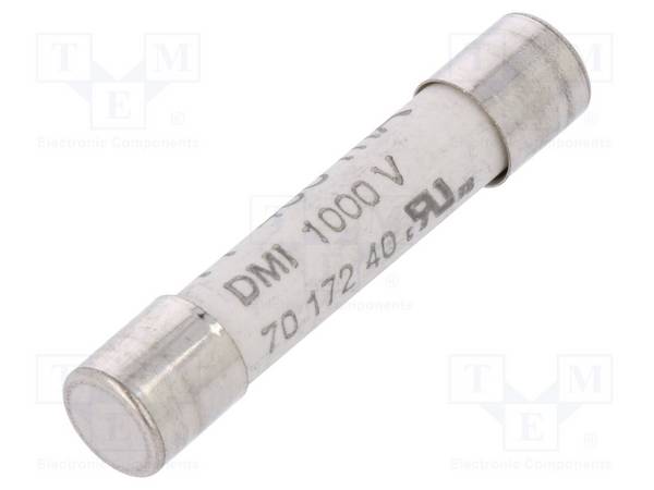 6,3x32mm super schnell Messing 1kVAC Sicherung: Schmelz
