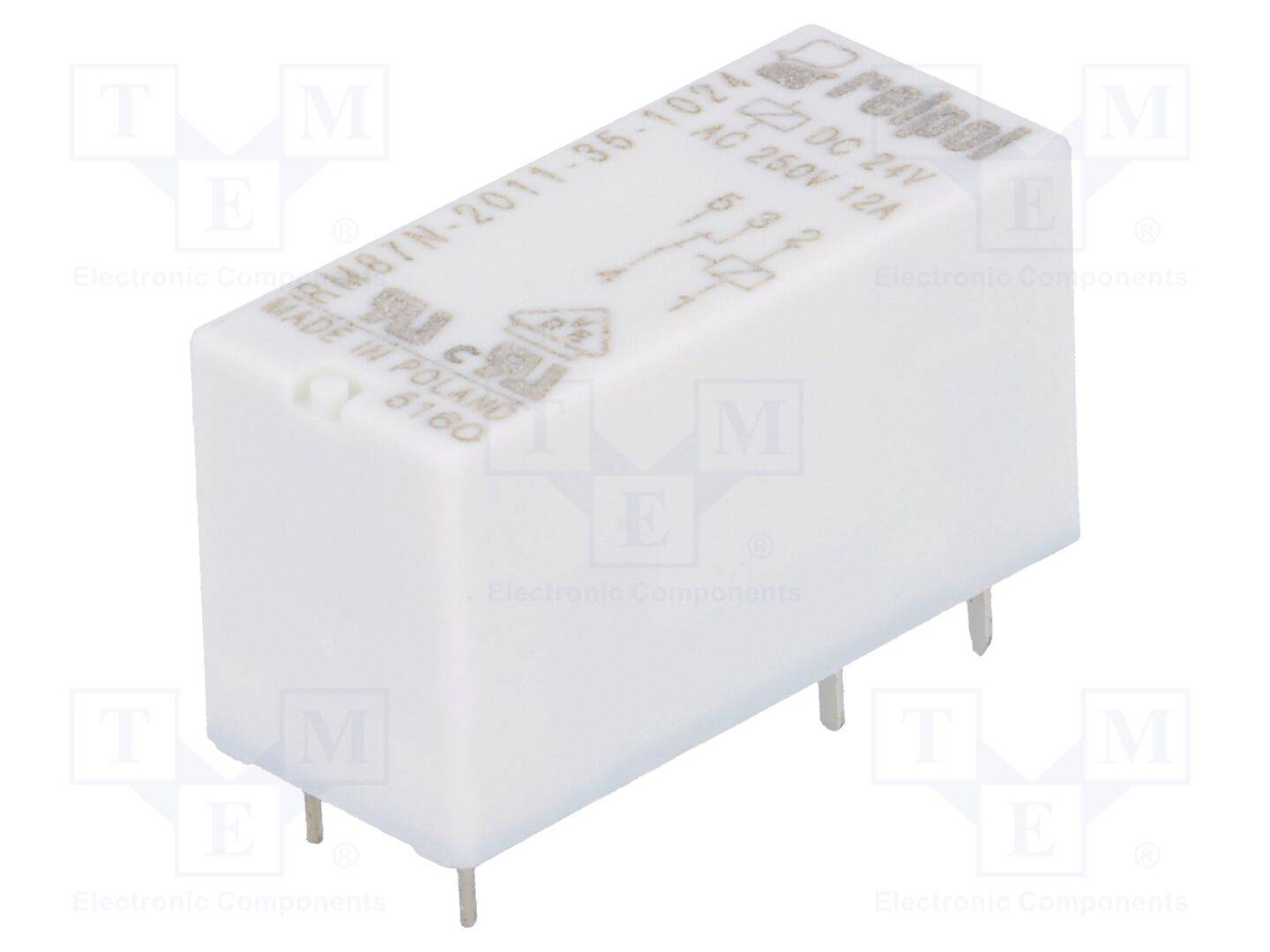 USpule: 24VDC 12A/250VAC Relais: elektromagnetisch 12A SPDT-0