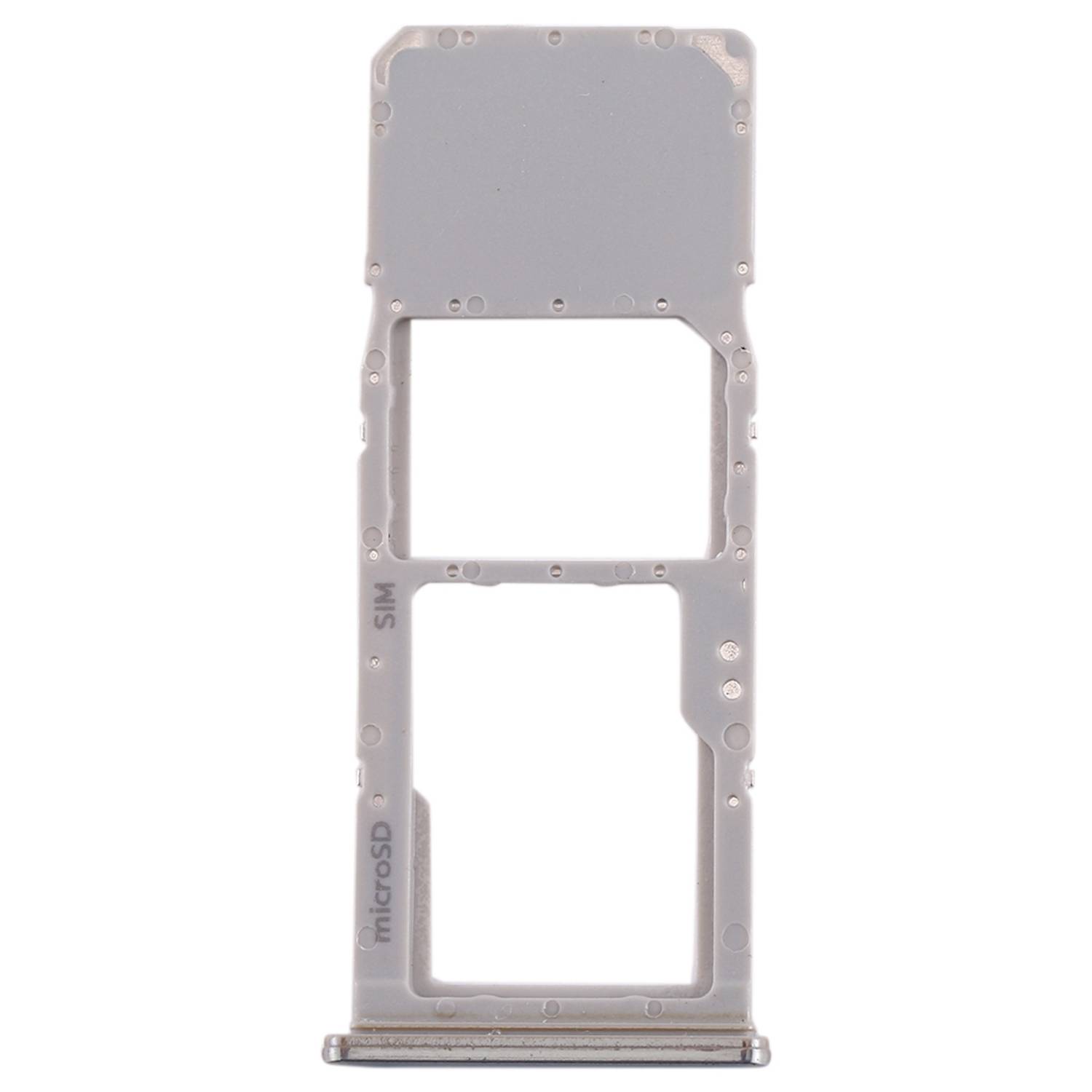 Sim Karten Halter für Samsung Galaxy A70 Silber Card Tray Micro SD Ersatzteil-1