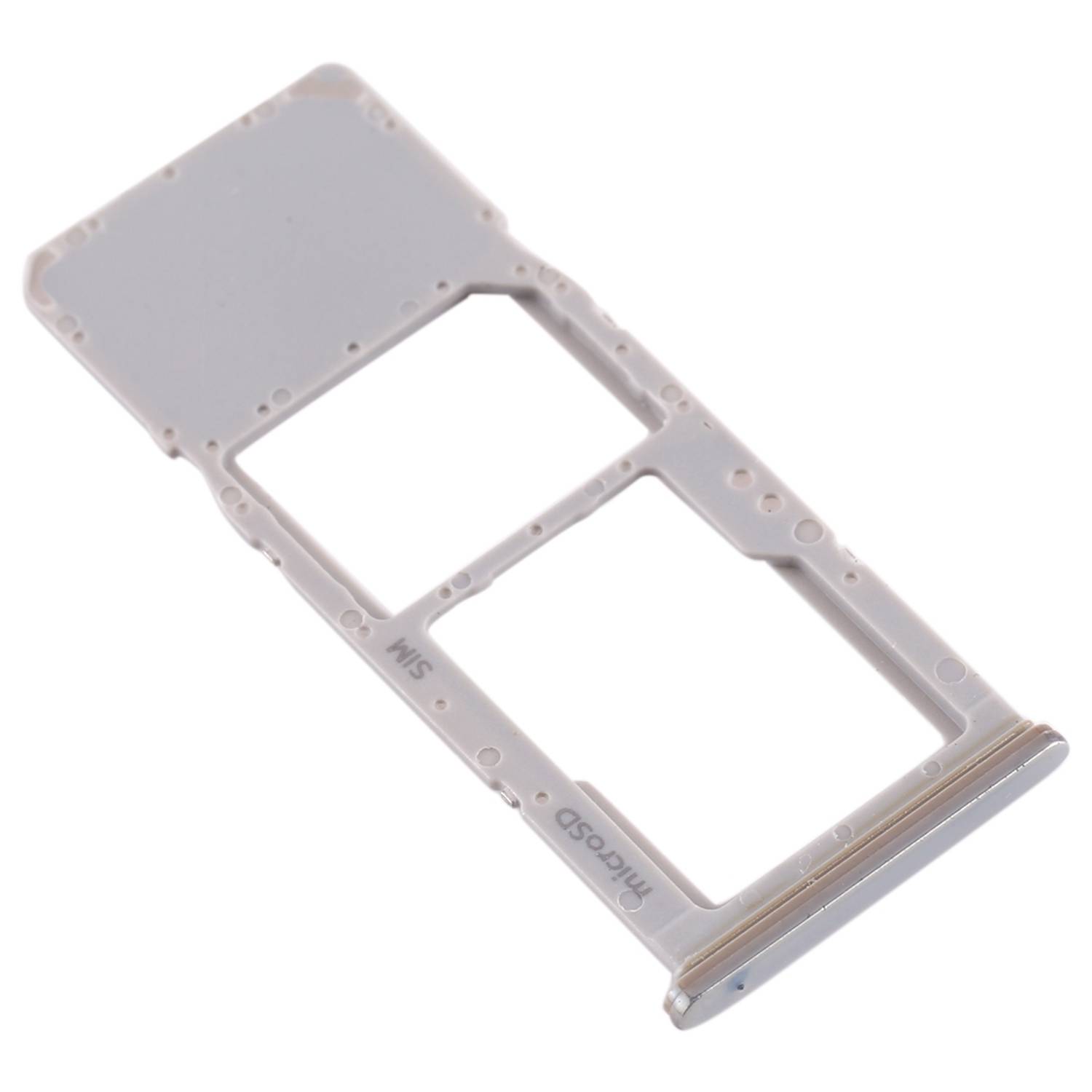 Sim Karten Halter für Samsung Galaxy A70 Silber Card Tray Micro SD Ersatzteil-2