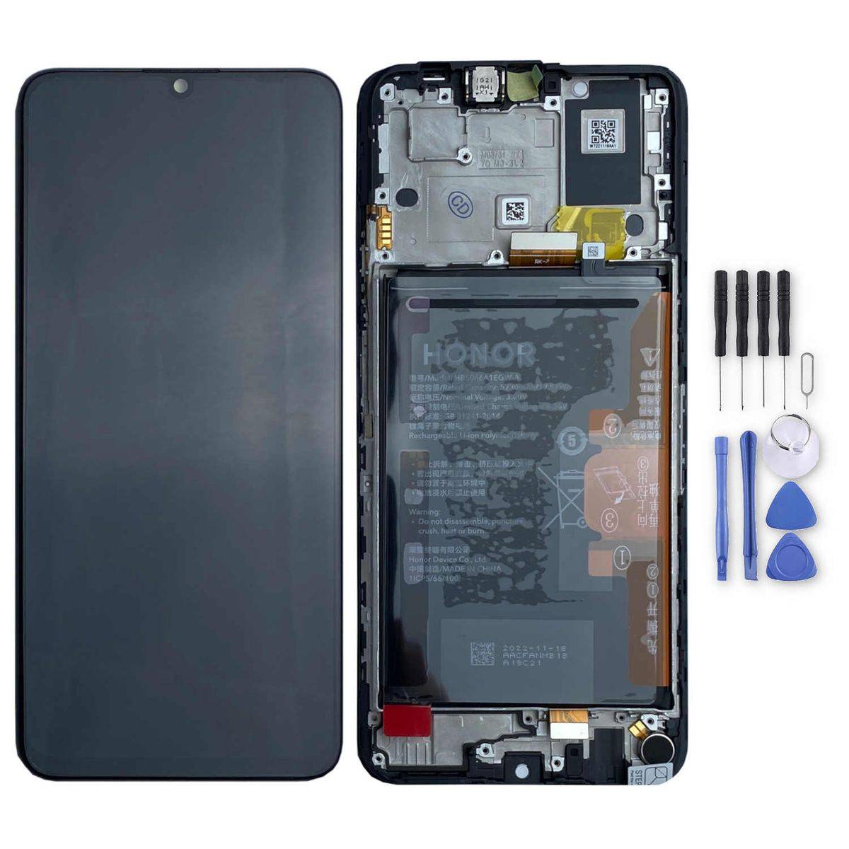 Für Honor X7a Auswahl an SIM Kartenhalter über Display Ersatz und Reparaturteile-4