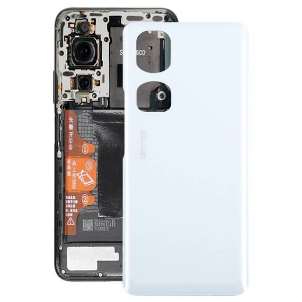 Akkudeckel Batterycover für Honor 90 Pro Ersatzteil Rückseite Reparatur Weiß