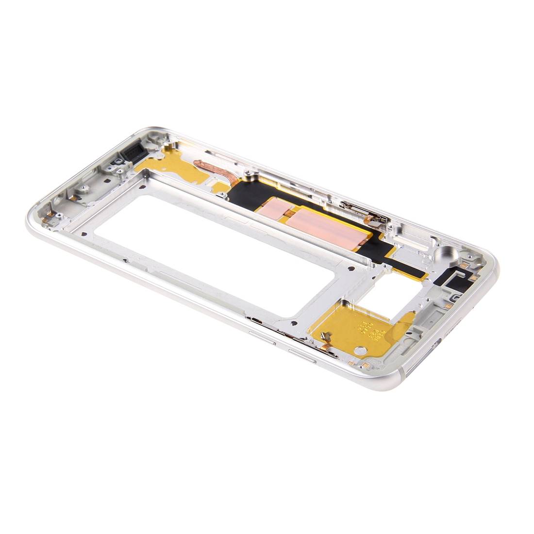 Gehäuse Rahmen Deckel kompatibel Samsung Galaxy S7 Edge G935 G935F Kleber Silber-3