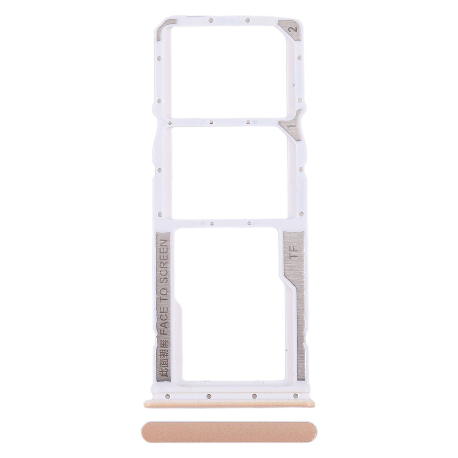 Für Xiaomi Redmi Note 12 4G Dual SIM + Micro SD-Karten Halter Ersatzteil Pink-1