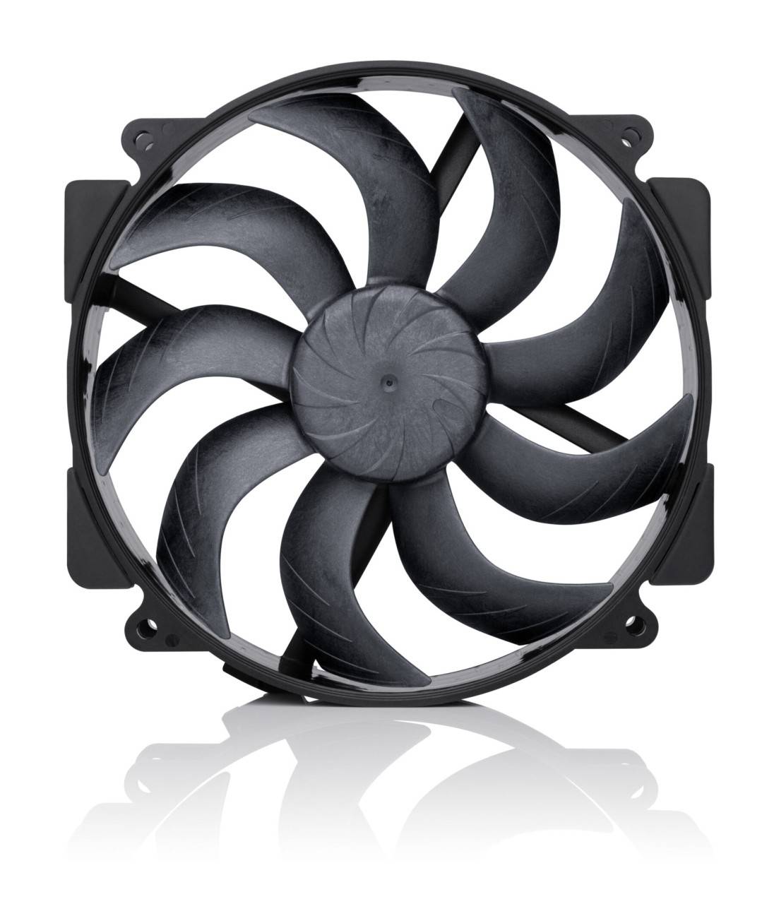 Noctua NF-A14x25r G2 PWM Sx2-PP chromax.black Gehäuseluefter 140 mm Gehäuse-Lüfter 12 V-2
