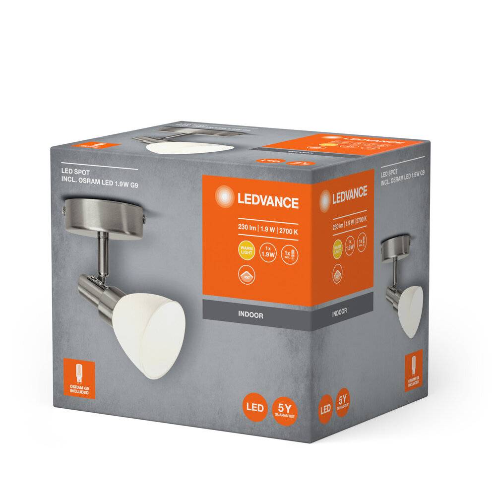 Symbolbild für Ledvance LED-Spot G9 1.9W 200lm - 827 Extra Warmweiß