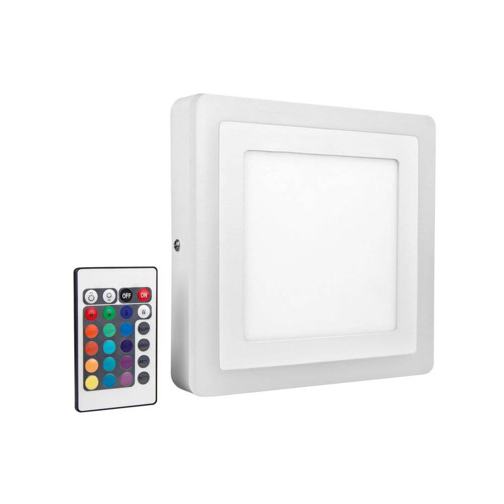 LEDVANCE LED COLOR WHITE SQ 200MM 19W LEDV 4058075227576 LED-Wandleuchte 19 W LED Weiß-6