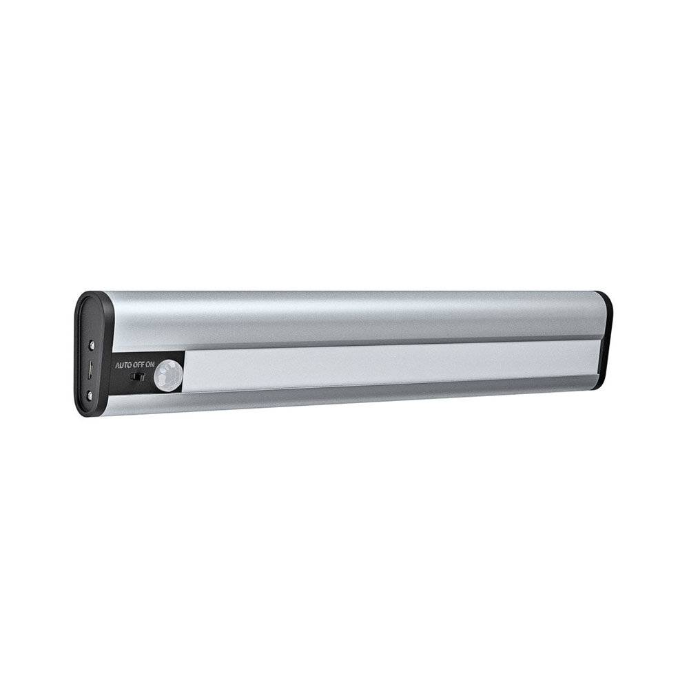 LEDVANCE Linear LED Mobile USB L LED-Unterbauleuchte mit Bewegungsmelder LED LED fest eingebaut 1.5 W Neutralweiß Silber-10