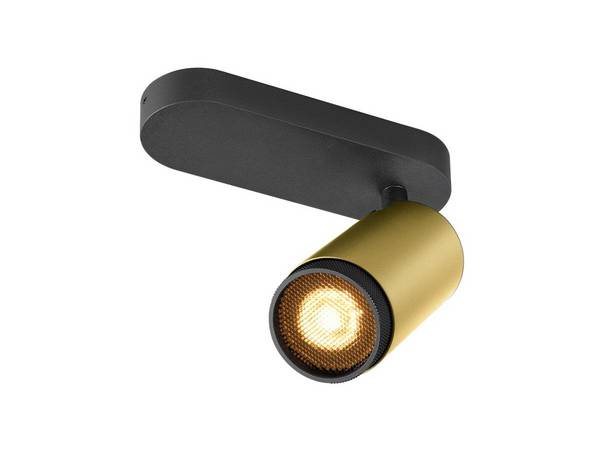 SLV Grip! Aluminium Spot Gold | Geeignet für 1x GU10