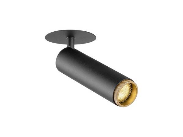 SLV Grip! Stahl Spot Schwarz 21W 2010lm - 930 Warmweiß | Höchste Farbwiedergabe - Dimmbar