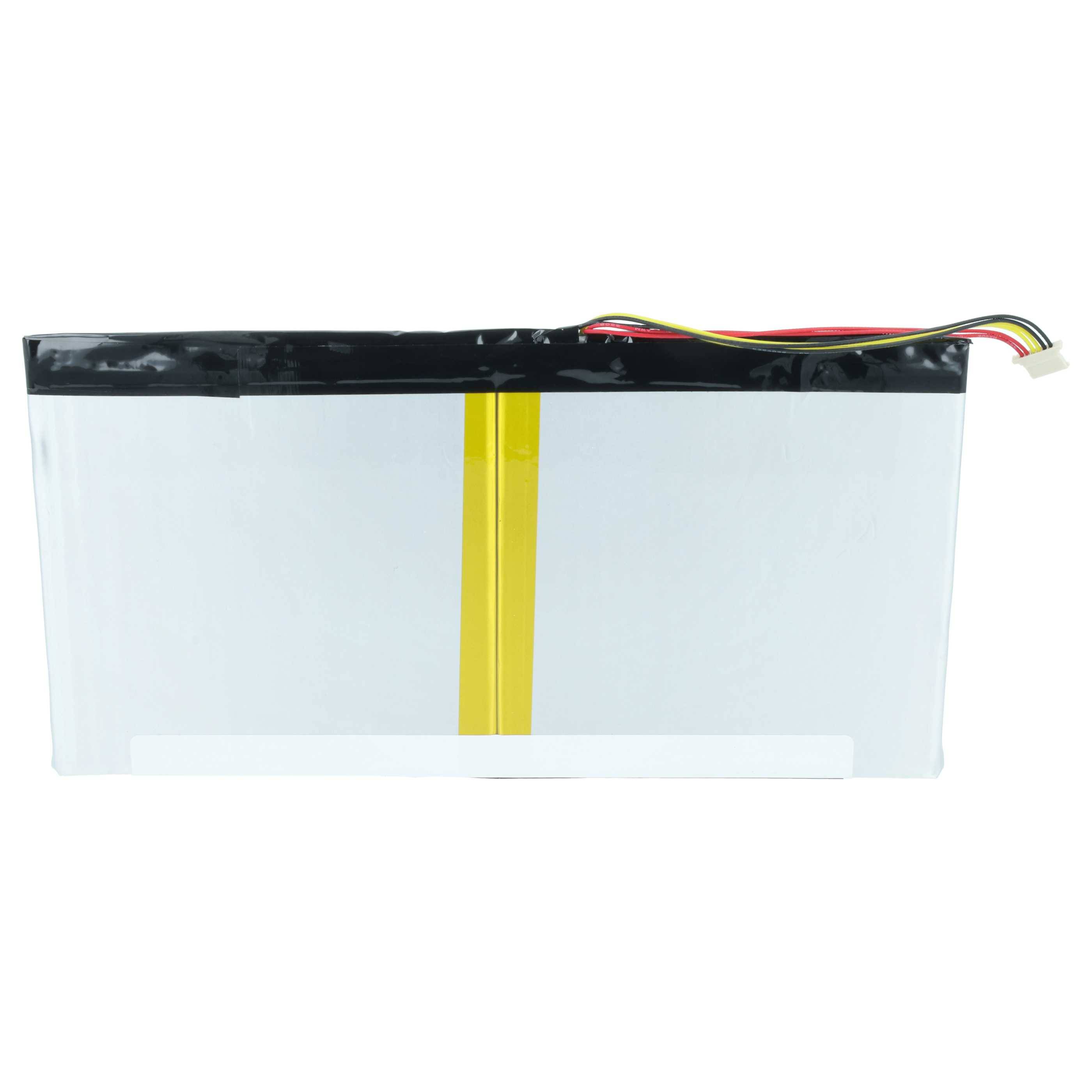 vhbw Akku kompatibel mit Acer Iconia One 10 B3-A40 Tablet Pad (5700 mAh, 3,7 V, Li-Polymer) mit 6-Pin-Anschluss-1