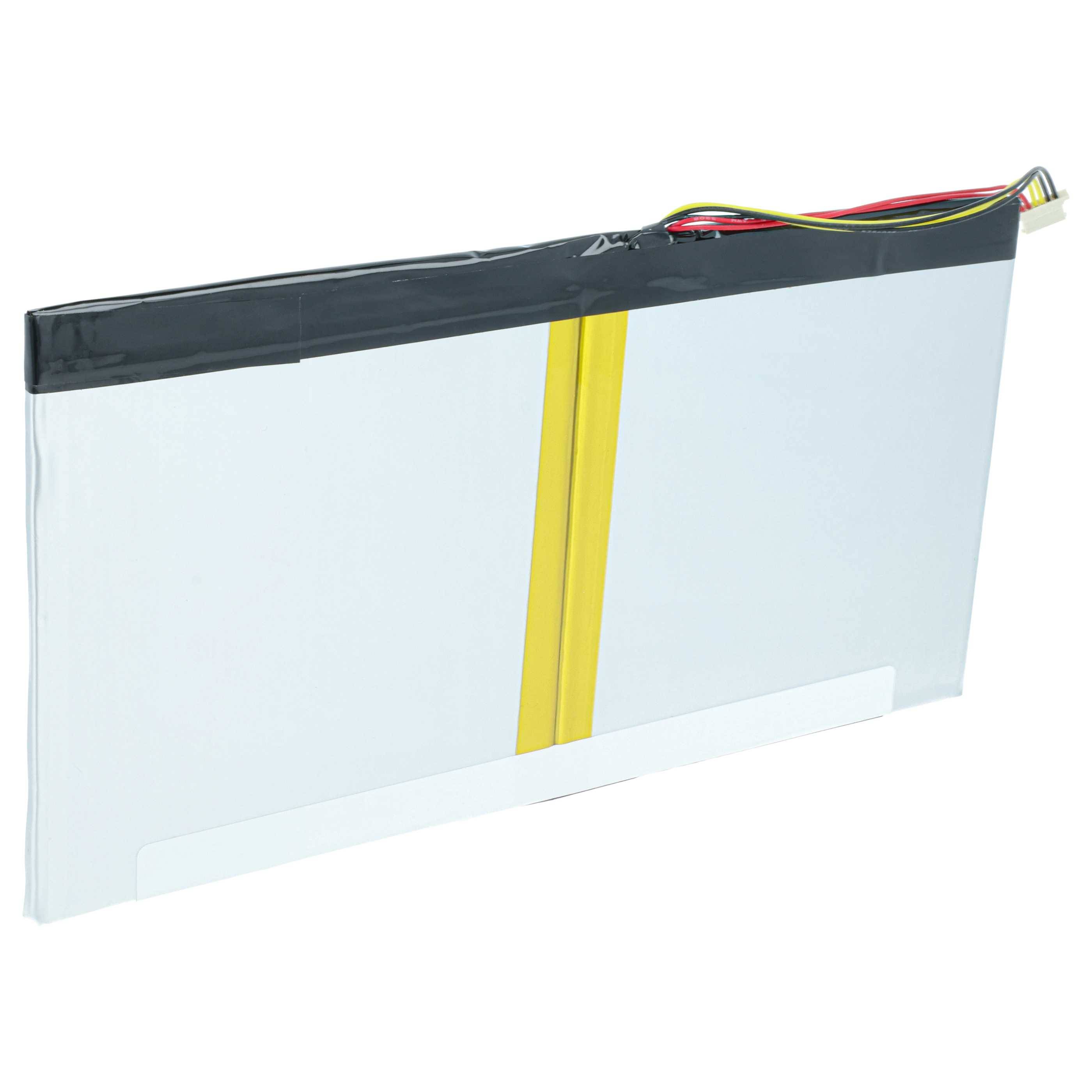 vhbw Akku kompatibel mit Acer Iconia One 10 B3-A40 Tablet Pad (5700 mAh, 3,7 V, Li-Polymer) mit 6-Pin-Anschluss-3