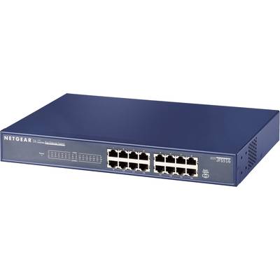 NETGEAR JFS516 19 Zoll Netzwerk-Switch  16 Port 100 MBit/s  