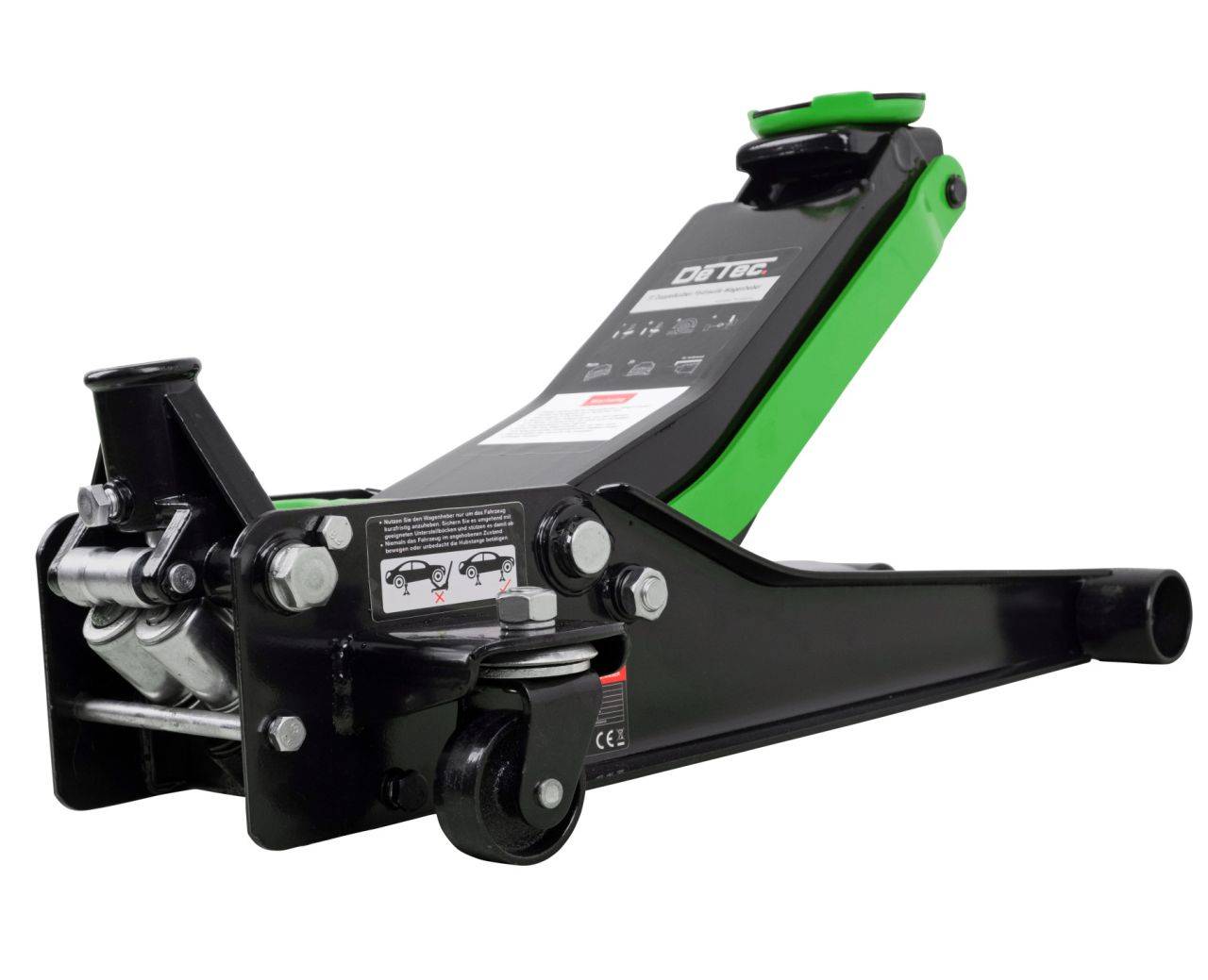 Wagenheber 3t Quick Lift grün 3 Tonnen Rangierwagenheber 75mm-1