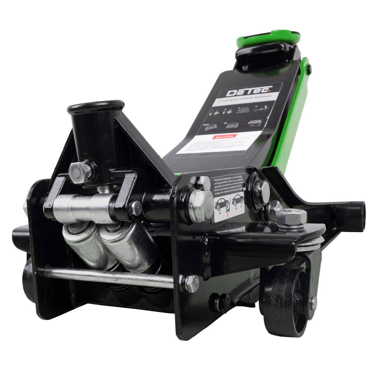 Wagenheber 3t Quick Lift grün 3 Tonnen Rangierwagenheber 75mm-2
