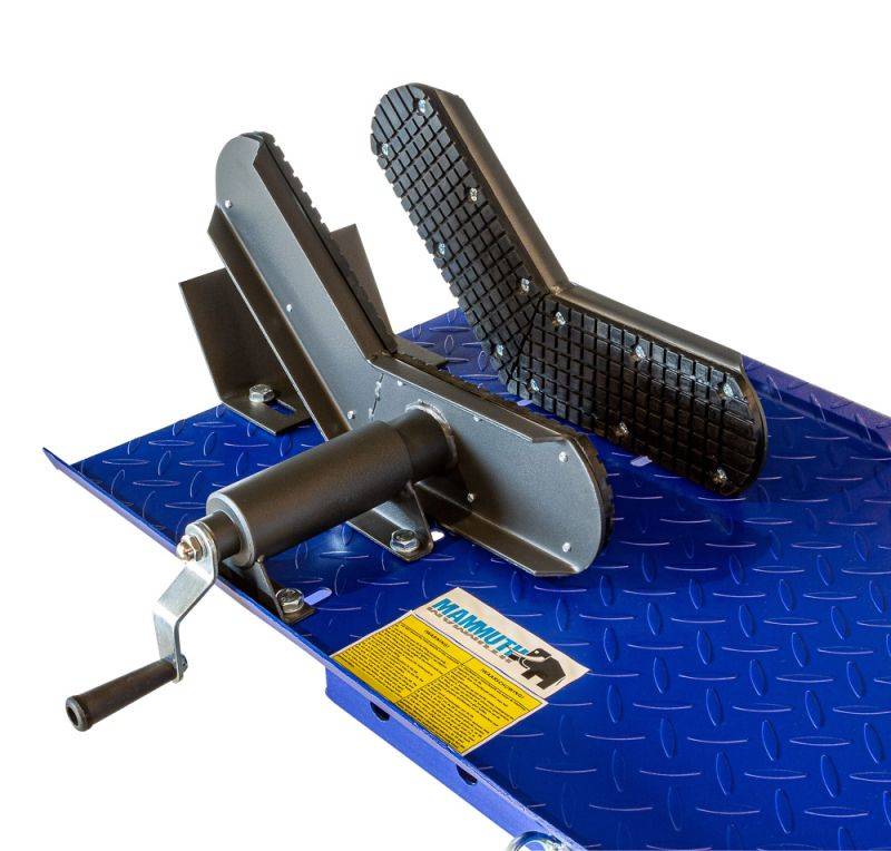 Motorradhebebühne Rollerhebebühne ML37KH – 360 kg Scherenhebebühne, 780 mm Hubhöhe-4