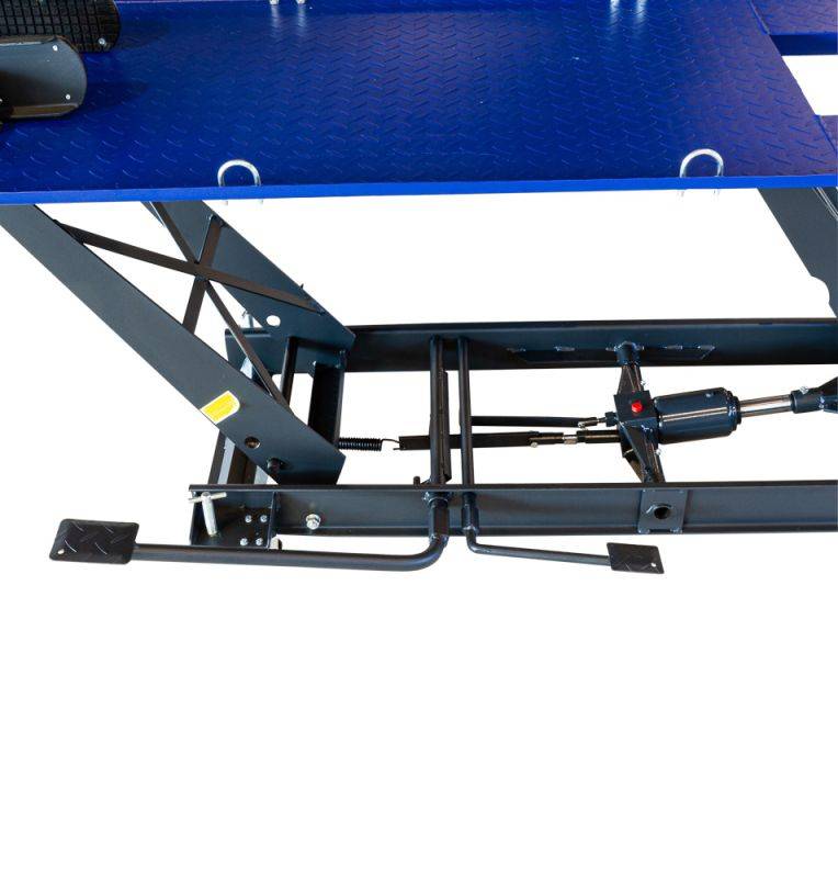 Motorradhebebühne ML45PH – 450 kg Motorradheber mit Fußpedal, Hubhöhe bis 790 mm-3