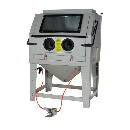 Sandstrahlkabine 990 L – mit Fußpedal, Absaugung & Beleuchtung (230 V)-0