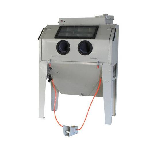 Profi Sandstrahlkabine 420L mit Absaugung, Fußpedal & Beleuchtung – 1160x580x570mm Arbeitsraum-0
