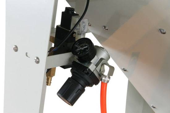 Profi Sandstrahlkabine 420L mit Absaugung, Fußpedal & Beleuchtung – 1160x580x570mm Arbeitsraum-4