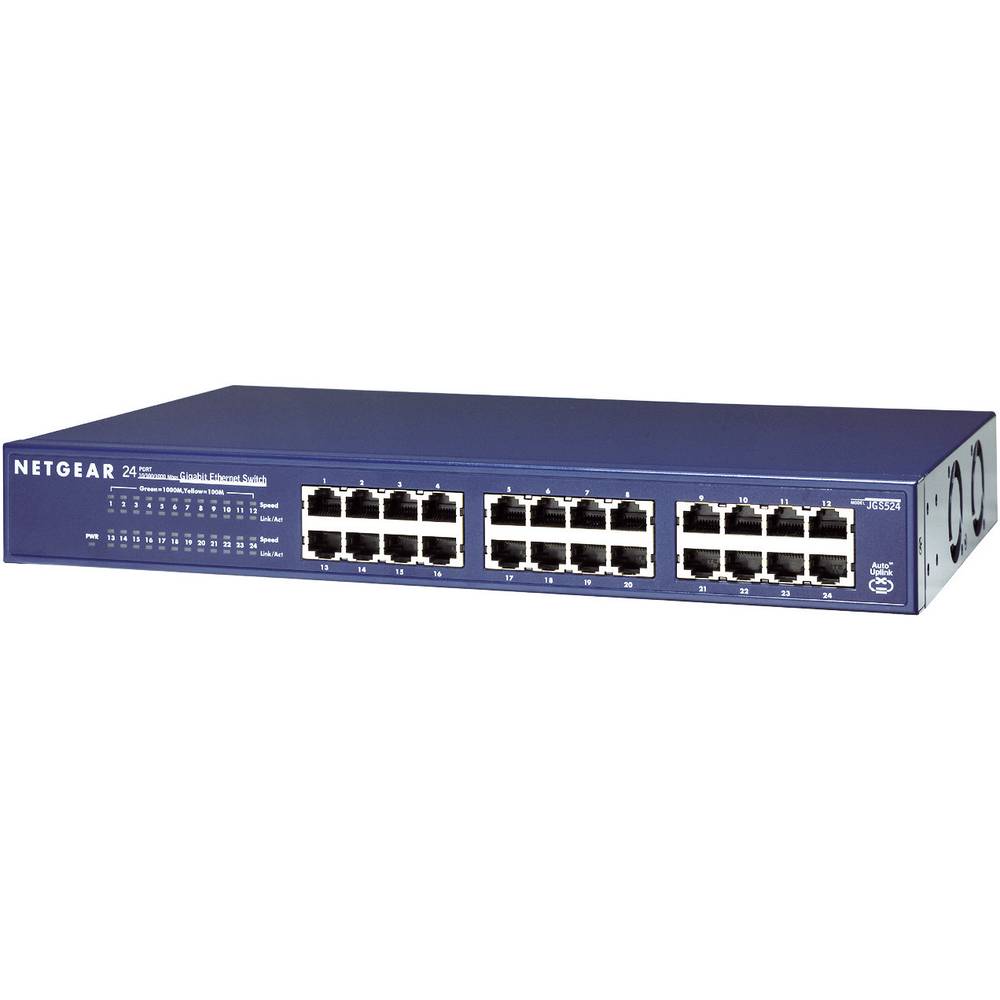 NETGEAR JGS524-200EUS 19 netwerk switch 24 poorten 1000 MBit/s
