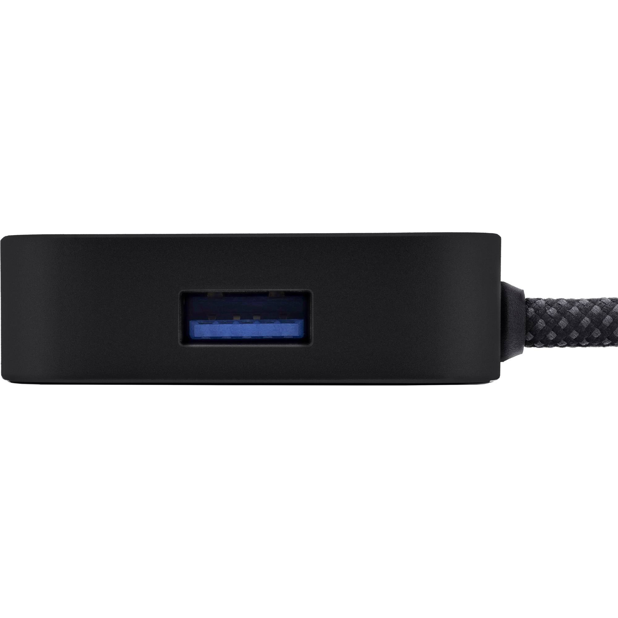 InLine® USB Fingerabdruckscanner mit Hub, Windows Hello, 1,5 m, schwarz-3