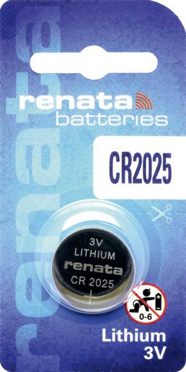 Renata Lithiumzelle CR2025