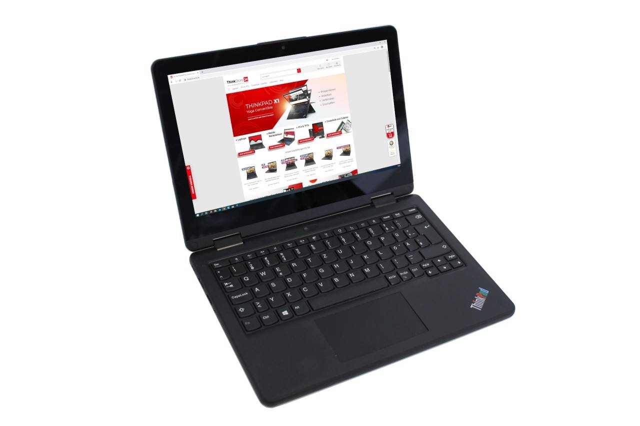 Lenovo ThinkPad 11e Yoga Gen 6 Intel M3-8100 4GB RAM 128GB SSD HD Touch Display Webcam A-3