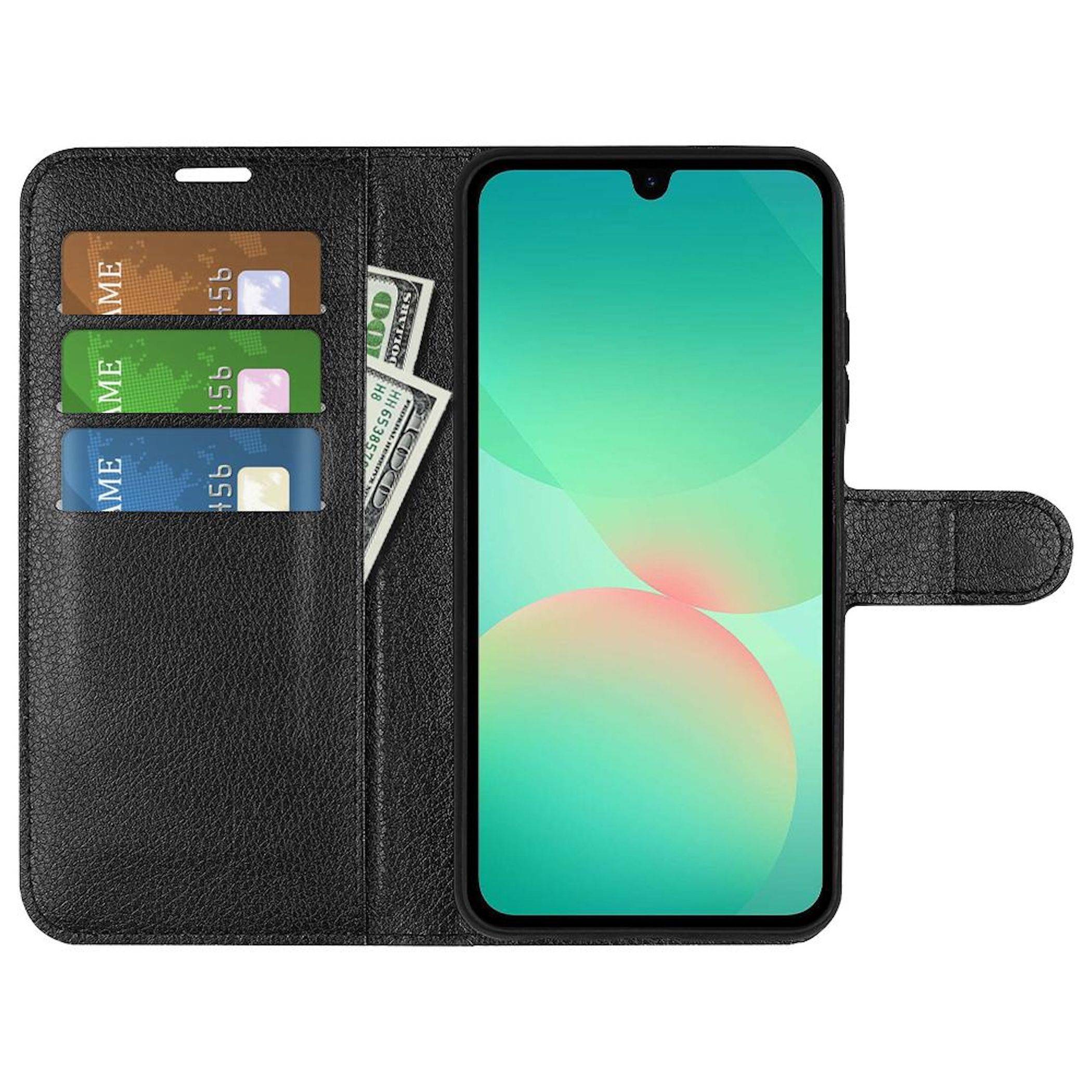 Handy Hülle Klapphülle für Samsung Galaxy A27 5G Kunstleder Flip Wallet Tasche-4