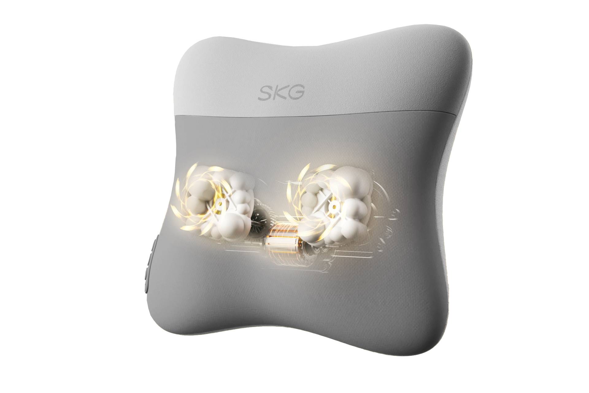 SKG VS500, Knetmassage, Taille, Grau, Kunststoff, Akku, 10 W-0