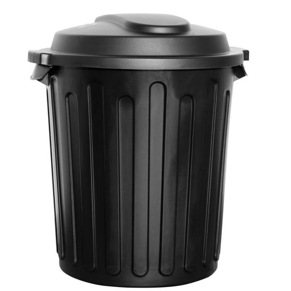 Floordirekt Mülleimer Robin - 60L Abfalleimer - mit Deckel - Geruchsdicht, Hygienisch & Leicht zu Reinigen