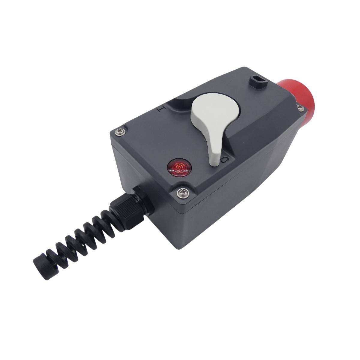 207P290.00 KSVM-Stecker-Leergehäuse CEE 3P+N+E/6h/32A/400V 32A/400V, Phasenwender-1