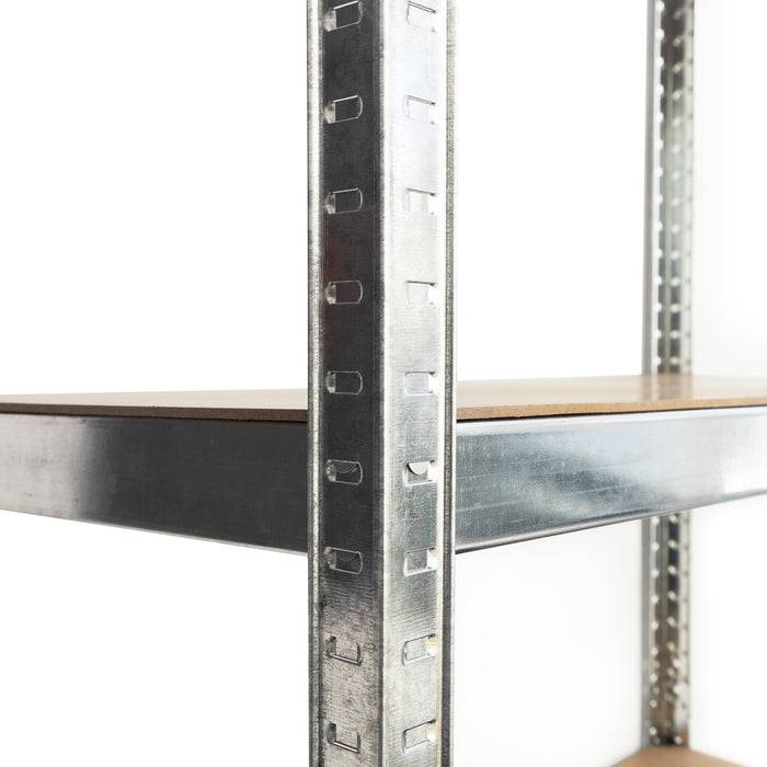 FLOORDIREKT Schwerlastregal - Bis 1325 kg Traglast - Individuell einsetzbar - Verzinkt - 150 x 70 x 30 cm-3