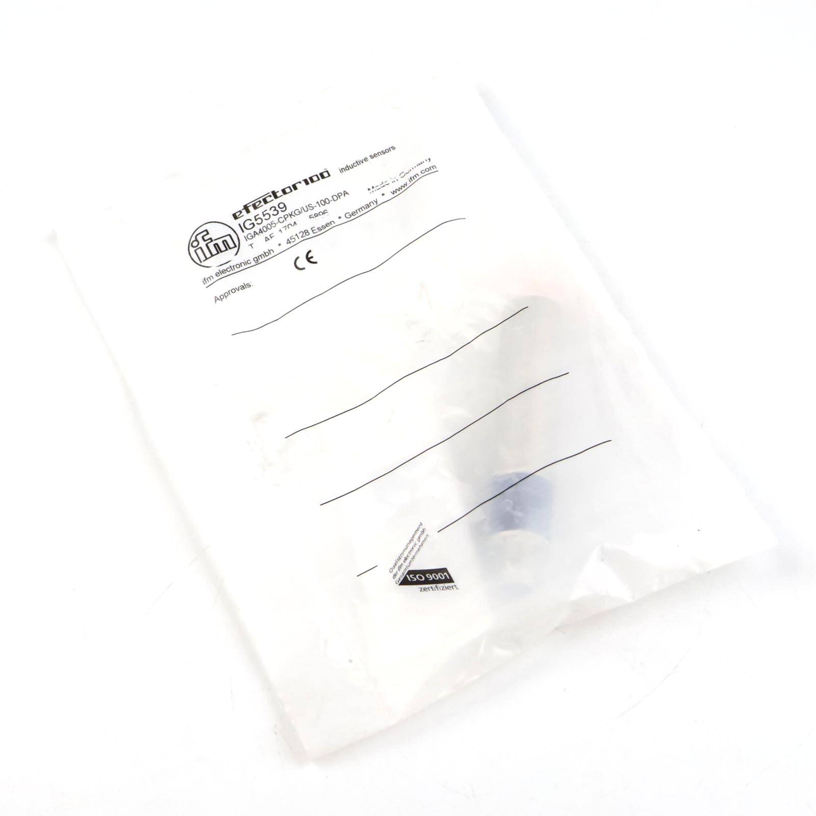 ifm induktiver Sensor IG5539 IGA4005-CPKG/US-104 OVP-0