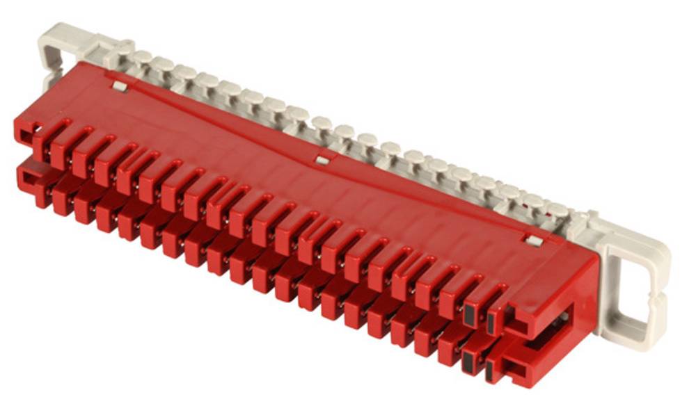 Telekom + LSA Systeme LSA-Erddrahtleiste 2/38 38polig, - 1 VPE = 10 Stï¿½ck Kupferverkabelung + 2-0