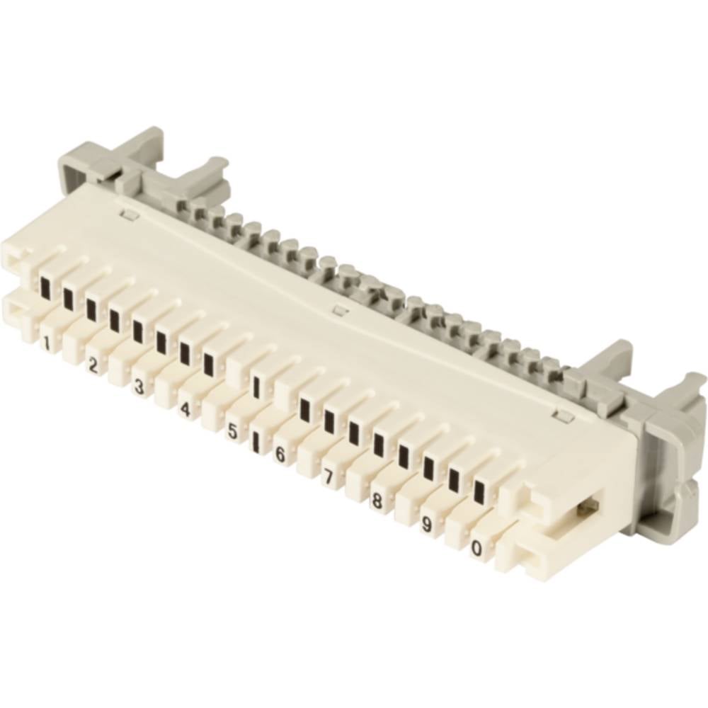 Telekom + LSA Systeme LSA-Trennleiste 2/10 zu 10DA für, Rundstangenmontage, ohne Farbcode - 1 VPE =-0