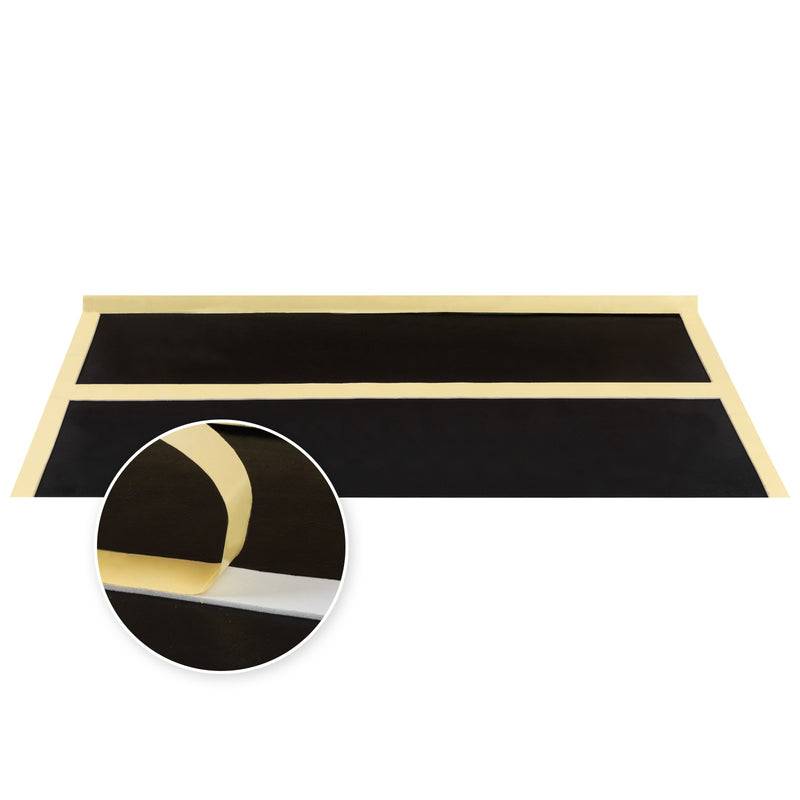 Floordirekt Gummi-Stufenmatte Coin - 25 x 75 cm - 1 Stufenmatte - für Außenbereiche - Geriffelte Antirutschmatte-4