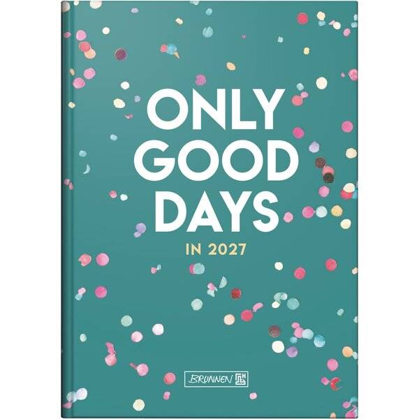 Buchkalender 795 A5 1 Tag/Seite Grafic-Einband Confetti 2027-0