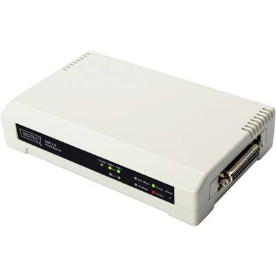 Digitus DN-13006-1 Netzwerk Printserver LAN (10/100 MBit/s), USB, Parallel (IEEE 1284)
