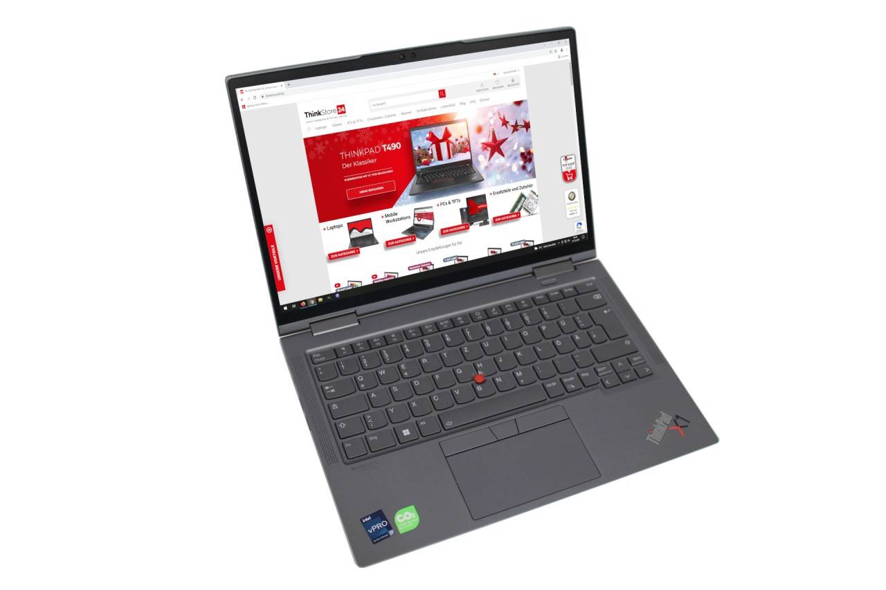 Lenovo Thinkpad X1 Yoga Gen 6 Convertible i5-1135G7 16GB 256GB SSD Touch IPS IR deutsche Tastatur A+-3