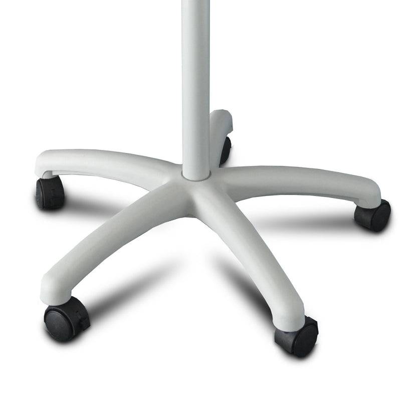 Floordirekt Mobiles Flipchart Piranha - 105 x 67 cm - mit Sternfuß - mit Ablageschale-1