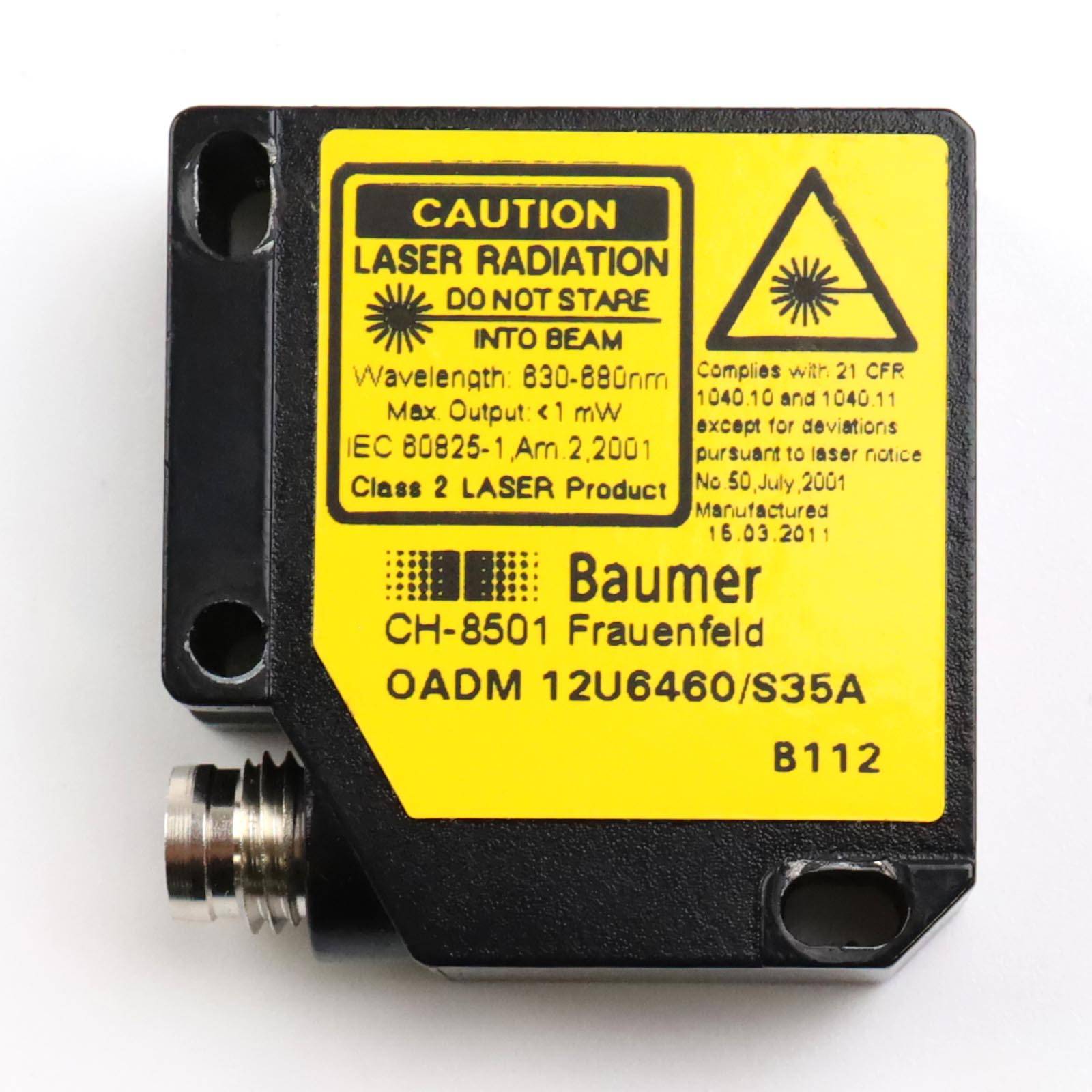 Baumer Distanz-Sensor OADM 12U6460/S35A 10152994 OVP-1